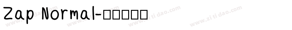 Zap Normal字体转换